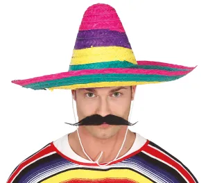 Farebný klobúk Sombrero – Mexiko 50 cm