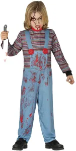 Guirca Detský kostým - Vražedná bábika Chucky Veľkosť - deti: M