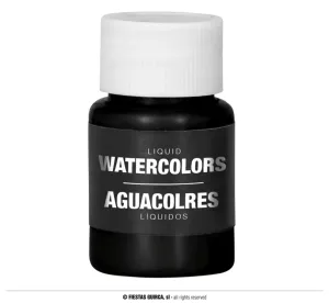 Guirca Farba na báze vody čierna 28 ml