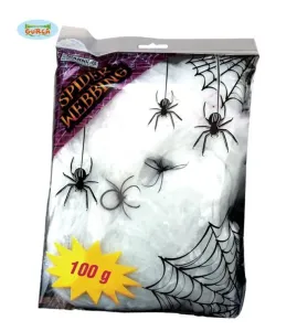 Biela pavučina 100g - Halloween - GUIRCA