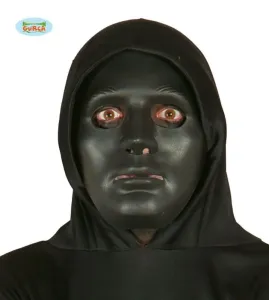 Čierna maska - Halloween, PVC - GUIRCA