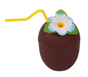 Guirca Pohár kokos so slamkou