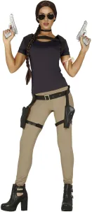 Guirca Dámsky kostým - Lara Croft Veľkosť - dospelý: M