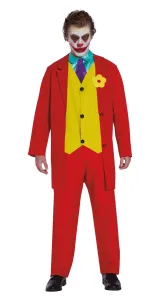 Guirca Pánsky kostým - Joker Mr. Smile Veľkosť - dospelý: M