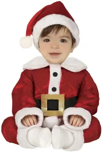Guirca Detský kostým pre najmenších - Santa Claus baby Veľkosť najmenší: 12-18 mesiacov