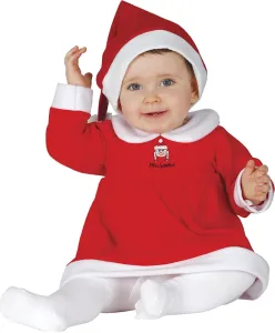Detským kostým Santa Claus – Mikuláš – Vianoce – veľ. 12 – 24 mesiacov