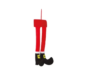 Guirma Vianočná dekorácia - nohy Mikuláša 50 cm