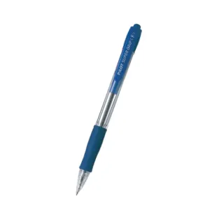 Pero guľôčkové Super Grip, modré