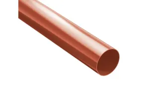 GUTTA Okapový svod PVC Aqua 90 mm, 4 m, cihl. červená 4394323