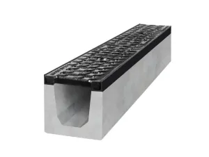 GUTTA betonový žlab D400 s litinovou mříží H150 1000x150x150 mm 20 ks/pal 4394353