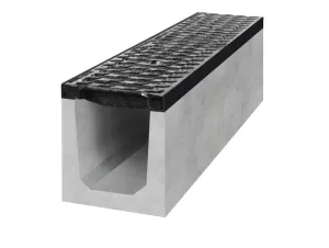 GUTTA spádový betonový žlab D400/1 s litinovou mříží H250 1000x200x250 mm 4294815x
