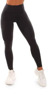 GymBeam Dámske legíny Mesh Panel Black L