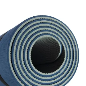 Podložka Yoga Mat Dual Grey Blue - Gymbeam, sivá - modrá, uni