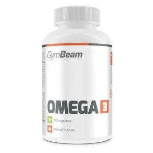 GymBeam Omega 3, bez príchute 120 kapsúl