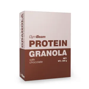 Proteínová granola s čokoládou - GymBeam, 300g