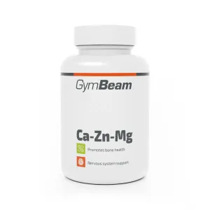GymBeam Ca-Zn-Mg 60 tab bez príchute
