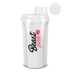 BeastPink Shaker športový šejker farba White 700 ml