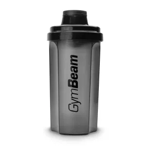 GymBeam Shaker 700 športový šejker farba Transparent Black 700 ml