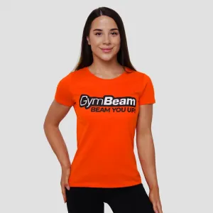 GymBeam Dámske Tričko Beam Orange  MM
