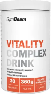 Vitality Complex Drink - GymBeam, príchuť mango marakuja, 360g