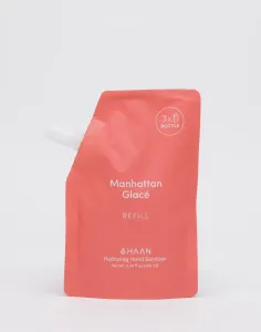 HAAN Hand Care Manhattan Glacé čistiaci sprej na ruky s antibakteriálnou prísadou náhradná náplň 100 ml