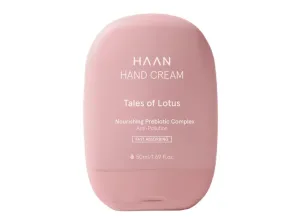 HAAN Hand Care Hand Cream rýchlo sa vstrebávajúci krém na ruky s prebiotikami Tales of Lotus 50 ml
