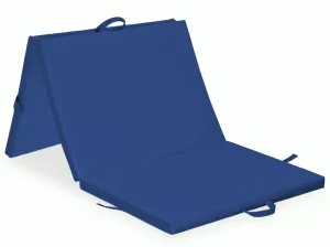 HABYS® Skladací matrac HABYS® trojdielny Farba: tmavo modrá (#12) - Vinyl Flex, Rozmery: 195 x 100 x 5 cm