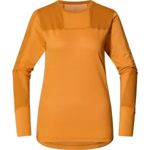 HAGLÖFS NATURAL BLEND TECH CREW NECK W Dámske tričko, žltá, veľkosť