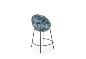 Expedo Barová stolička FILIPA, 53x90x57, modrá