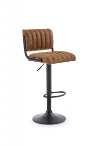 Barová stolička Timberley hnedá/čierna