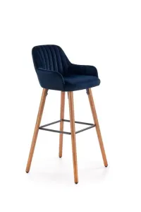 Barová stolička H-93 Modrá