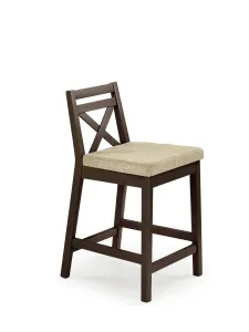 Barová židle Eleven tmavý ořech