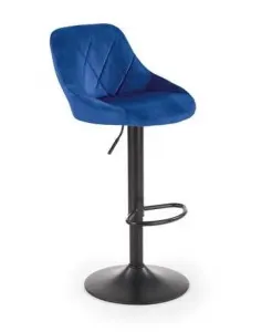 Halmar Barová stolička MILICA Farba: Modrá
