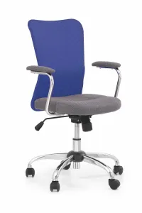 Študentská stolička Nady sivá/modrá