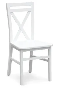 Drevená stolička DARIUSZ 2 Biela