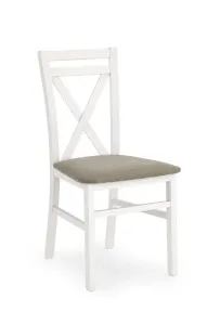 Drevená stolička DARIUSZ Biela