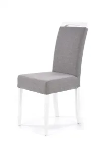 Jedálenská stolička CLARION Biela
