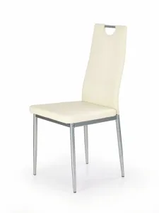 Jedálenská stolička K202 Krémová