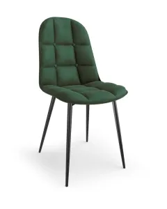 Jedálenská stolička K417 Halmar Tmavo zelená
