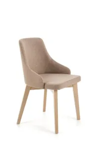 Jedálenská stolička TOLEDO Dub sonoma / hnedá (INARI 23)