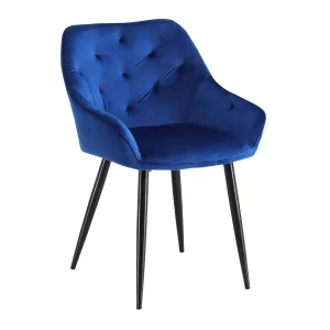 Expedo Jedálenská stolička DEKAN, 56x81x65, modrá