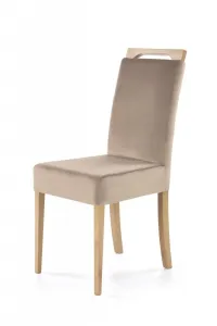 Jedálenská stolička CLARION Svetlo hnedá