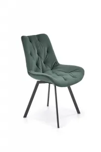 Otočná jedálenská stolička K519 Zelená