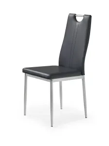 Jedálenská stolička K202 Halmar Čierna #5448015