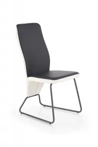 Jedálenská stolička Navia biela/čierna/super sivá
