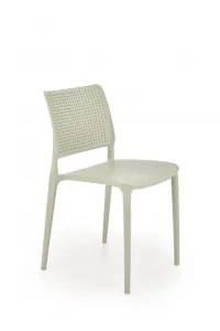 Stohovateľná jedálenská stolička K514 Svetlozelená