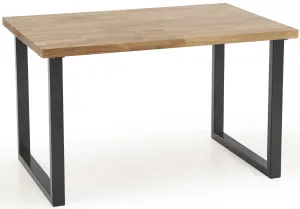HALMAR Jedálenský stôl RADUS masív prírodný dub 120x78 cm