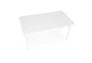 Expedo Rozkladací jedálenský stôl LORIAN, 160-228x75x90, biela