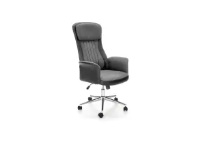 Expedo Kancelárska stolička REGANO, 65x108-118x75, sivá/čierna