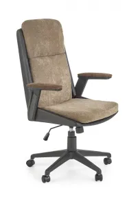 Kancelárska stolička Herbia hnedá/čierna